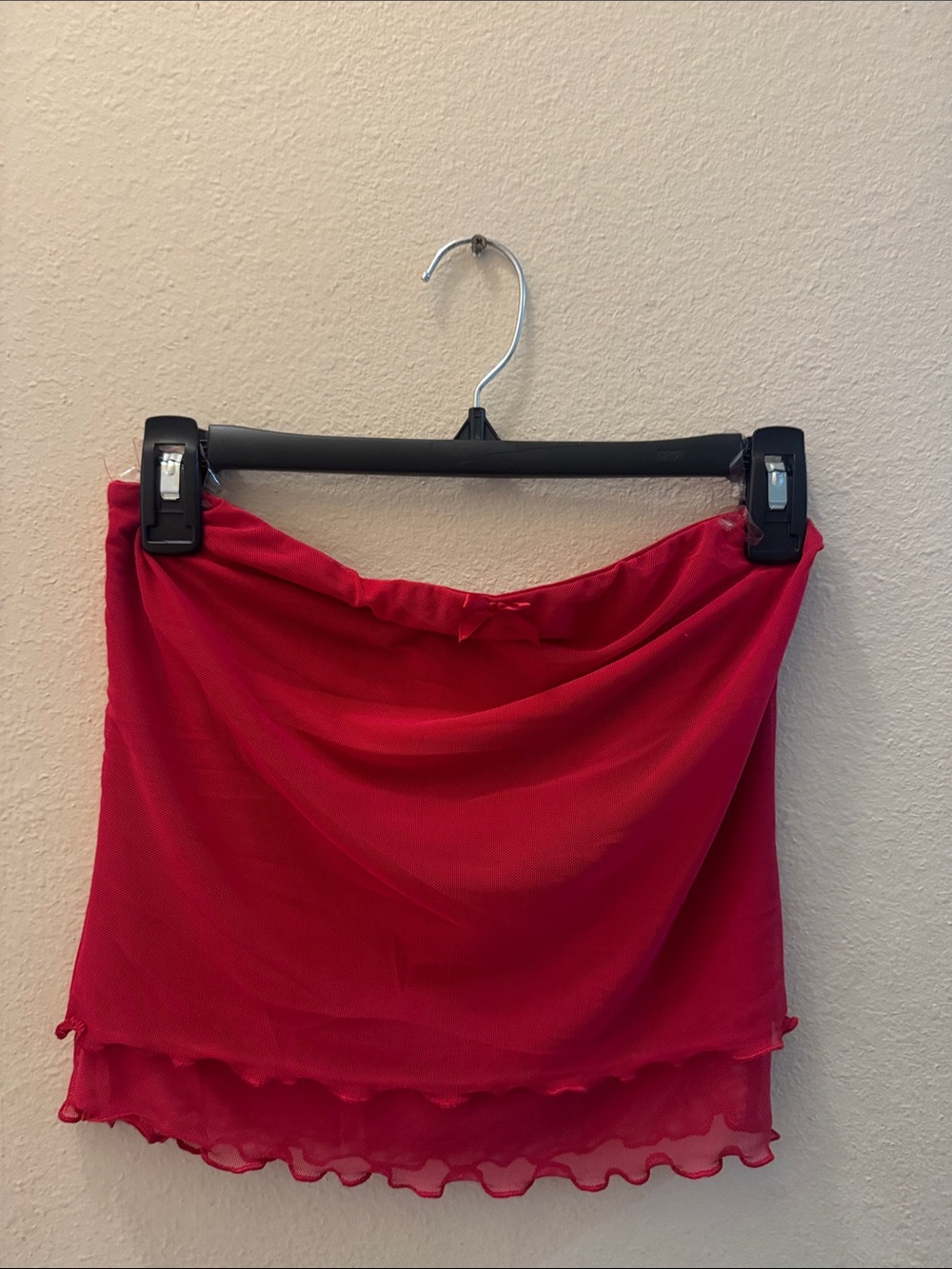 Women's Fuchsia Chiffon tank top